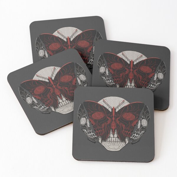 Item preview, skull, moth, night , butterfly badge embroidery iron patch textured graphic artwork designed and sold by hayrpictures.