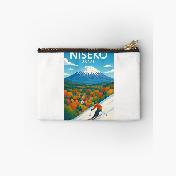 Item preview, Ski Slopes and Autumn Forest in Niseko, Japan designed and sold by Places On Earth.
