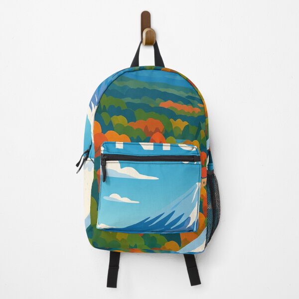 Item preview, Ski Slopes and Autumn Forest in Niseko, Japan designed and sold by Places On Earth.
