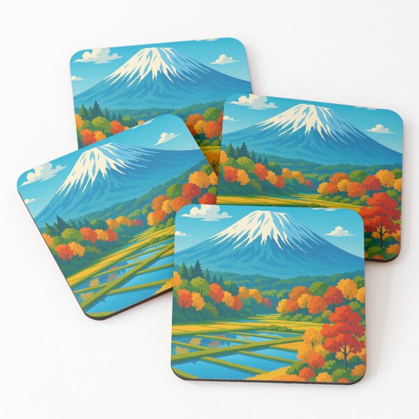 Item preview,  Autumn Fields Below Mount Yotei in Niseko, Japan designed and sold by Places On Earth.