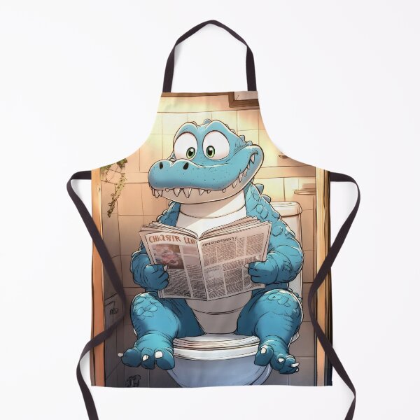 Item preview, Animal Toilet Chic Scottish Fold Cat Reads Modern Bathroom Newspaper Pages designed and sold by mildaclairmo.