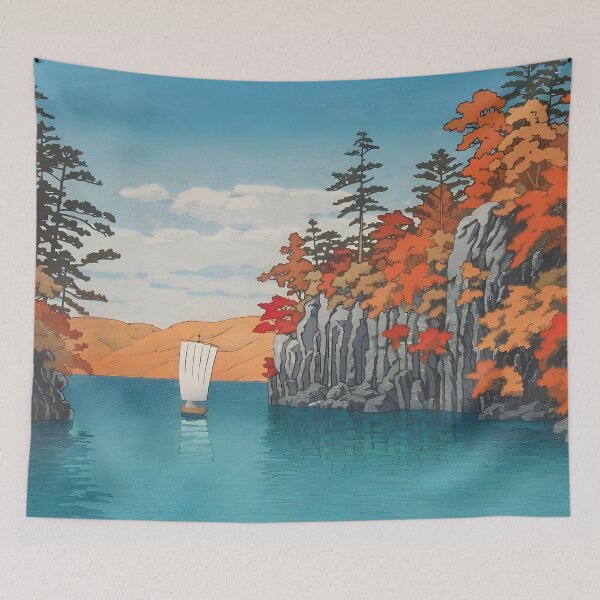 Item preview, Hasui Kawase designed and sold by BadRadishey.