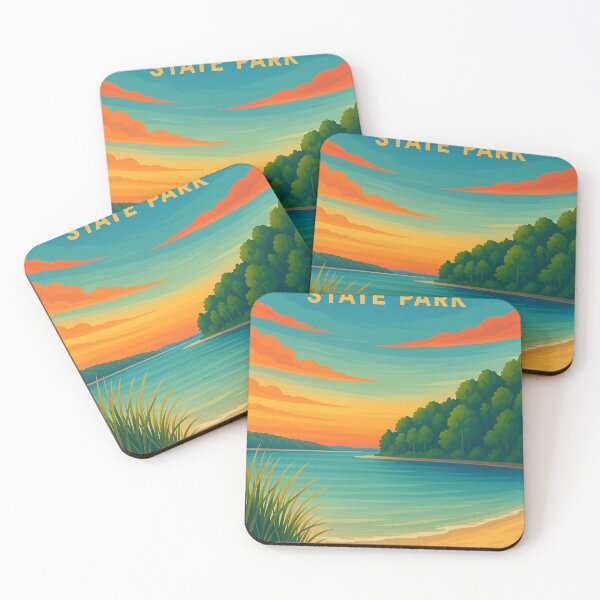 Item preview,  Sunset Over Traverse City State Park, Michigan designed and sold by Places On Earth.