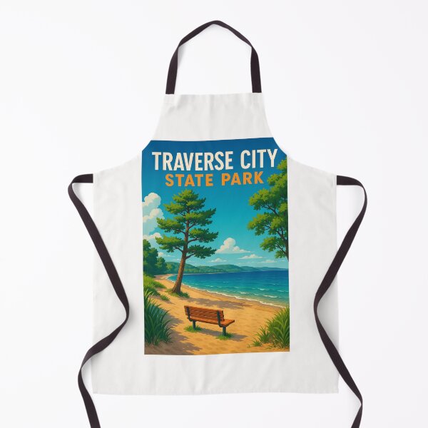 Item preview, Lakeside Path at Traverse City State Park, Michigan designed and sold by Places On Earth.