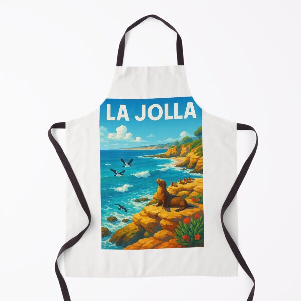 Item preview, La Jolla Sea Lions on the California Coast designed and sold by Places On Earth.
