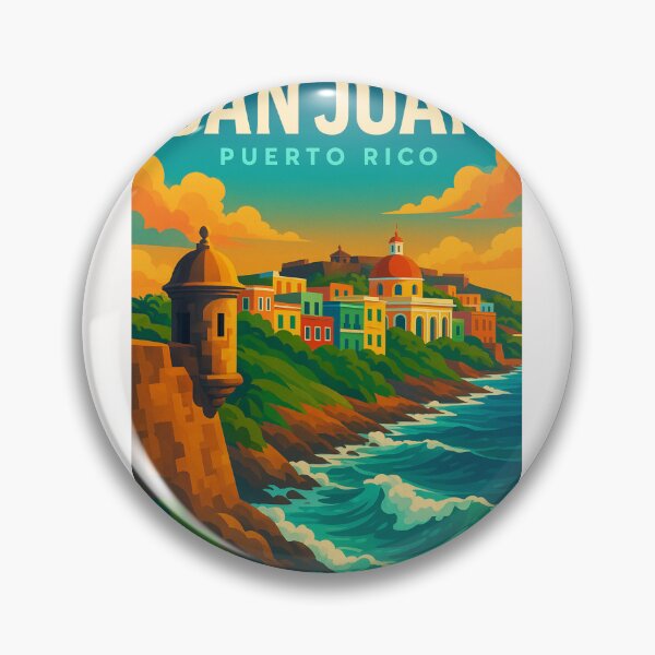 Item preview, Historic Waterfront of Old San Juan, Puerto Rico designed and sold by Places On Earth.