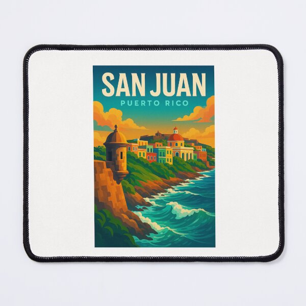 Item preview, Historic Waterfront of Old San Juan, Puerto Rico designed and sold by Places On Earth.