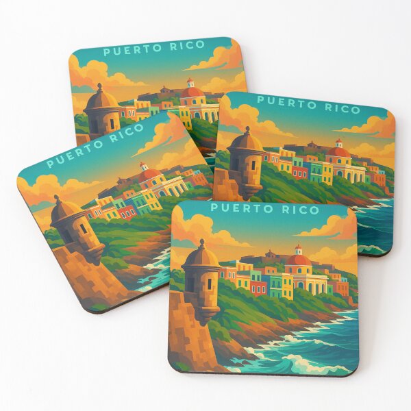 Item preview, Historic Waterfront of Old San Juan, Puerto Rico designed and sold by Places On Earth.