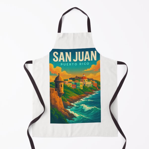 Item preview, Historic Waterfront of Old San Juan, Puerto Rico designed and sold by Places On Earth.