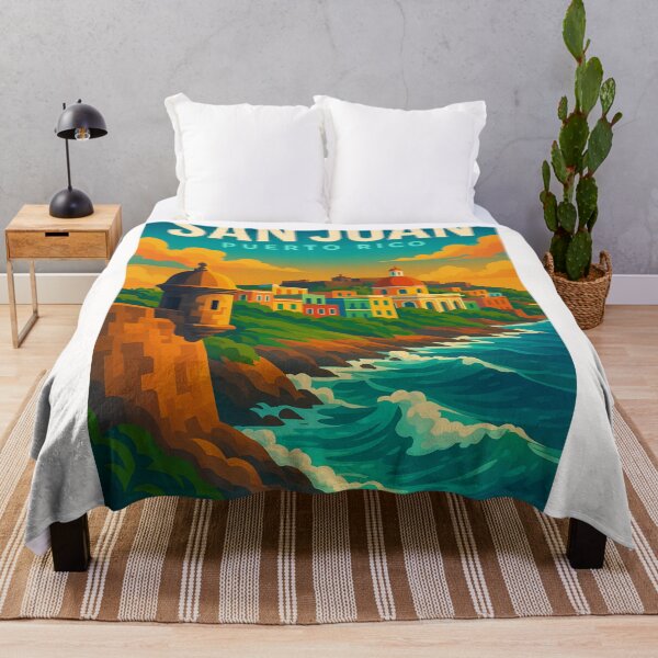 Item preview, Historic Waterfront of Old San Juan, Puerto Rico designed and sold by Places On Earth.