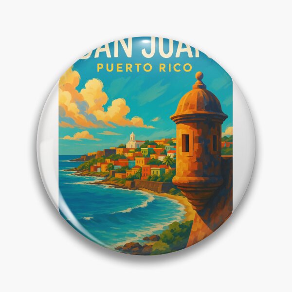 Item preview,  El Morro and Coastal Skyline of San Juan, Puerto Rico designed and sold by Places On Earth.