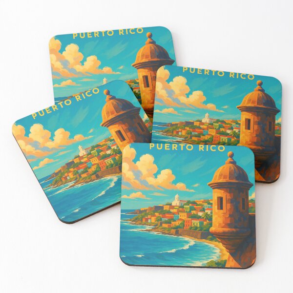 Item preview,  El Morro and Coastal Skyline of San Juan, Puerto Rico designed and sold by Places On Earth.