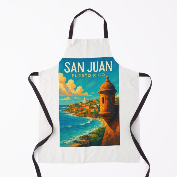 Item preview, El Morro and Coastal Skyline of San Juan, Puerto Rico designed and sold by Places On Earth.