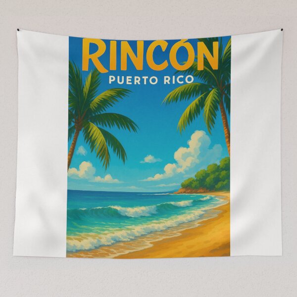 Item preview,  Tropical Beach of Rincón, Puerto Rico designed and sold by Places On Earth.