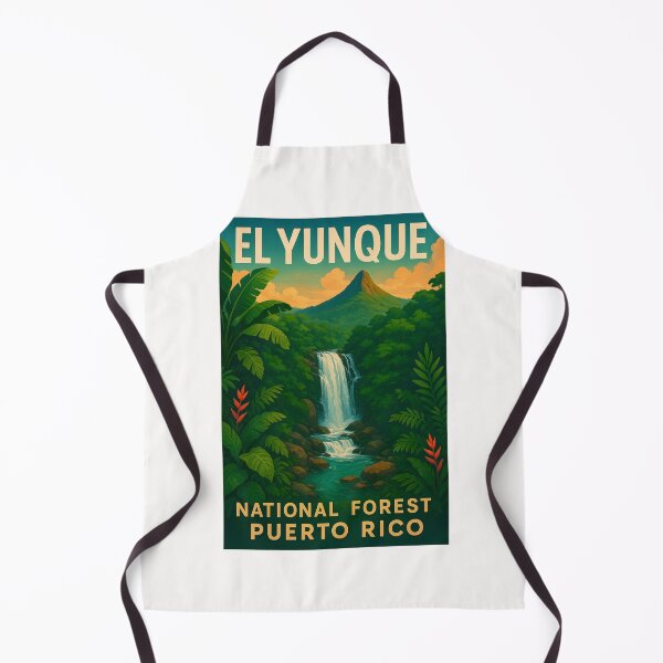 Item preview,  El Yunque Waterfall in Puerto Rico’s Rainforest designed and sold by Places On Earth.