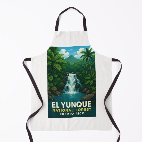 Item preview,  Mountain Waterfall in El Yunque National Forest designed and sold by Places On Earth.