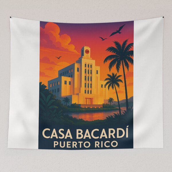 Item preview,  Casa Bacardí at Sunset in Cataño, Puerto Rico designed and sold by Places On Earth.
