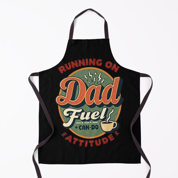 Item preview, Running on Dad Fuel + Can-Do Attitude – Retro Coffee designed and sold by Junkie-Worx.