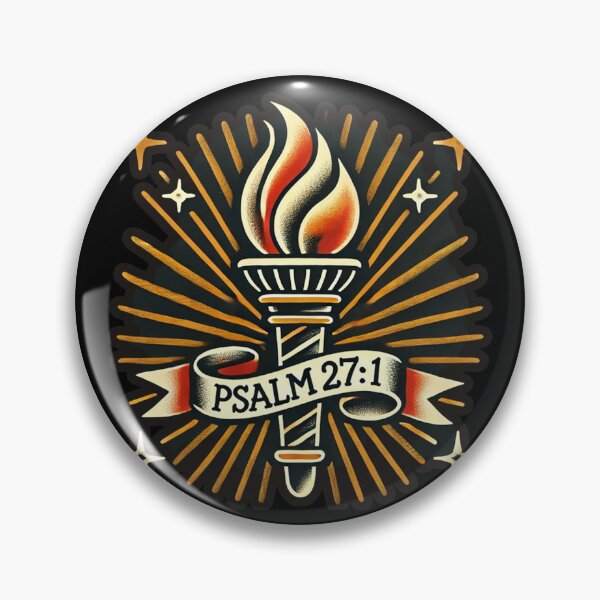 Item preview, Psalm 27:1 – Torch of Light and Courage designed and sold by FollowTheLeader.