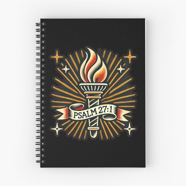 Item preview, Psalm 27:1 – Torch of Light and Courage designed and sold by FollowTheLeader.