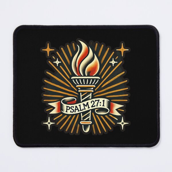 Item preview, Psalm 27:1 – Torch of Light and Courage designed and sold by FollowTheLeader.
