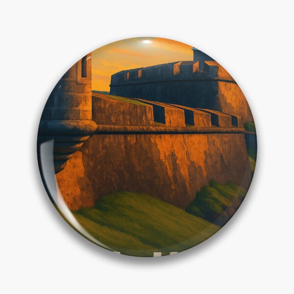 Item preview,  San Juan National Historic Site at Sunset, Puerto Rico designed and sold by Aryabek.