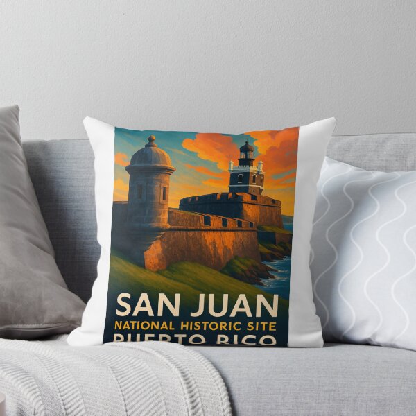 Item preview,  San Juan National Historic Site at Sunset, Puerto Rico designed and sold by Aryabek.