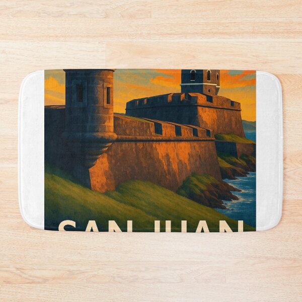Item preview,  San Juan National Historic Site at Sunset, Puerto Rico designed and sold by Aryabek.