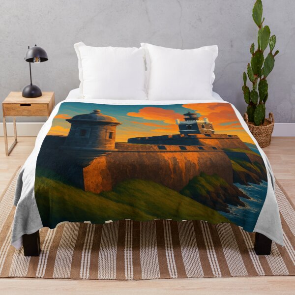 Item preview,  San Juan National Historic Site at Sunset, Puerto Rico designed and sold by Aryabek.