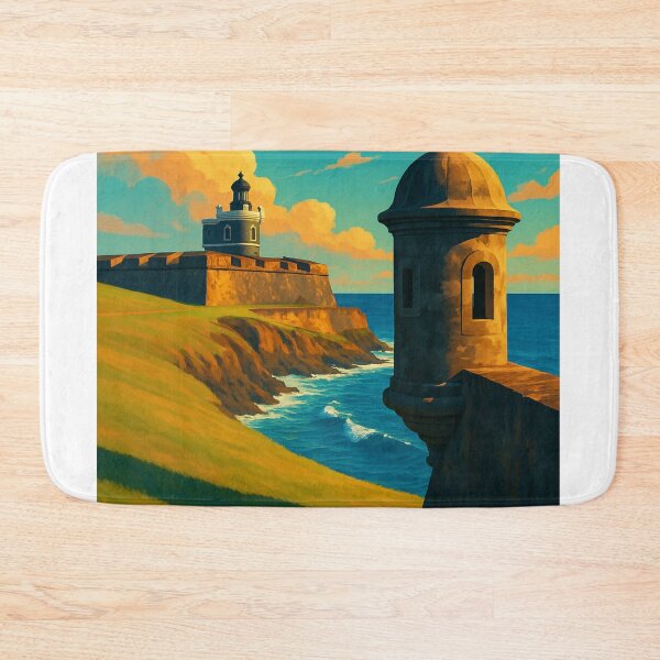 Item preview,  Coastal View of San Juan National Historic Site, Puerto Rico designed and sold by Aryabek.