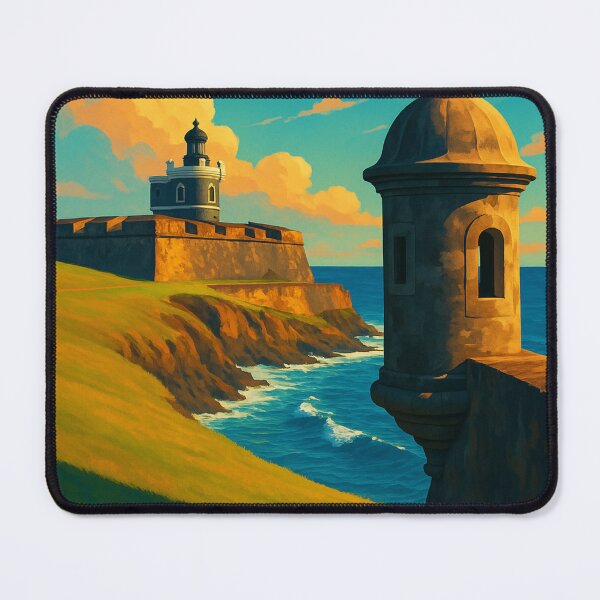 Item preview, Coastal View of San Juan National Historic Site, Puerto Rico designed and sold by Aryabek.