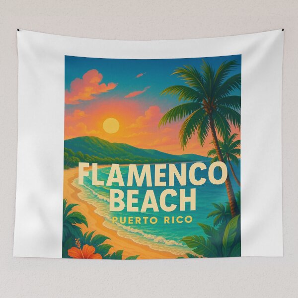 Item preview,  Sunset Over Flamenco Beach, Culebra, Puerto Rico designed and sold by Aryabek.