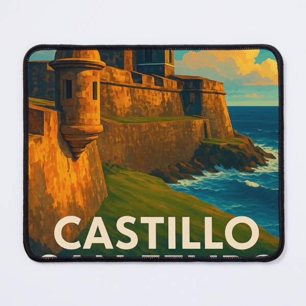 Item preview, Castillo San Felipe del Morro at Dusk, San Juan, Puerto Rico designed and sold by Aryabek.