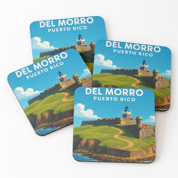 Item preview,  Castillo San Felipe del Morro from Ocean View, San Juan designed and sold by Aryabek.