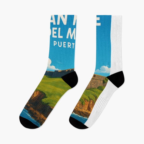 Item preview,  Castillo San Felipe del Morro from Ocean View, San Juan designed and sold by Aryabek.