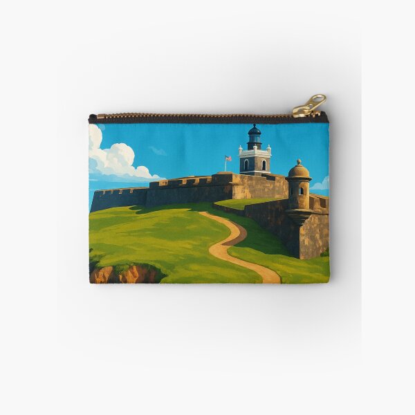 Item preview,  Castillo San Felipe del Morro from Ocean View, San Juan designed and sold by Aryabek.
