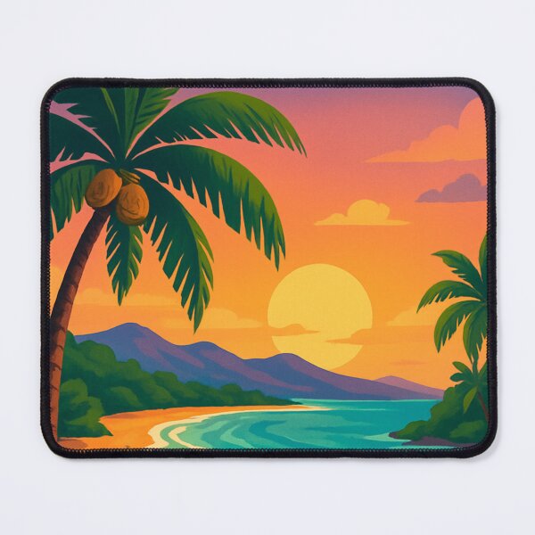 Item preview,  Sunset at Luquillo Beach, Puerto Rico designed and sold by Aryabek.