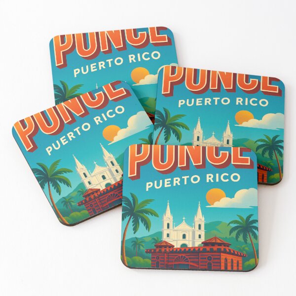 Item preview,  Cathedral and Park in Historic Ponce, Puerto Rico designed and sold by Aryabek.