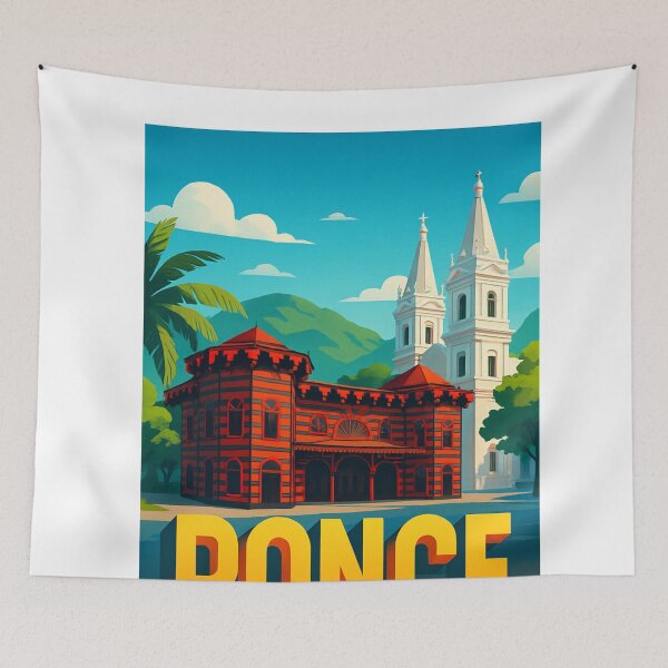 Item preview, Plaza Las Delicias in Ponce, Puerto Rico designed and sold by Aryabek.