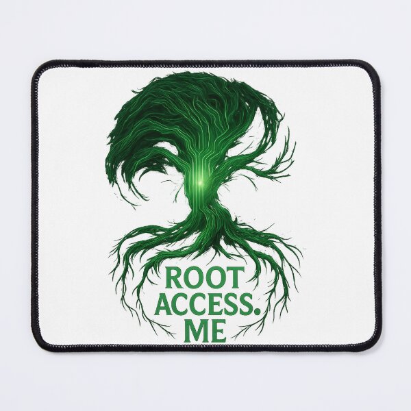 Item preview, Root Access Me Sticker Neural Tree Roots designed and sold by MysticArtisan.
