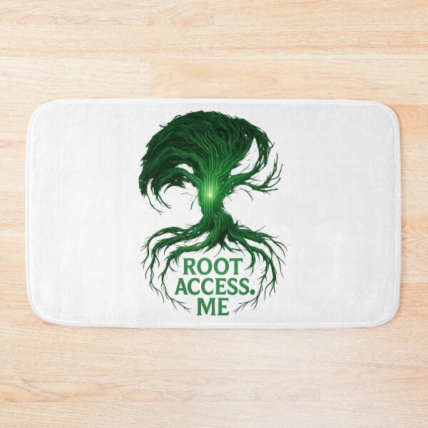 Item preview, Root Access Me Sticker Neural Tree Roots designed and sold by MysticArtisan.