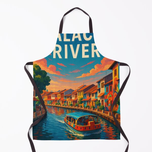 Item preview, River Cruise at Sunset on Malacca River designed and sold by Aryabek.