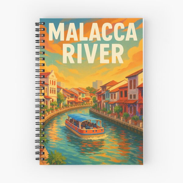 Item preview,  Golden Hour Boat Ride on Malacca River designed and sold by Aryabek.
