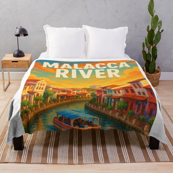 Item preview,  Golden Hour Boat Ride on Malacca River designed and sold by Aryabek.