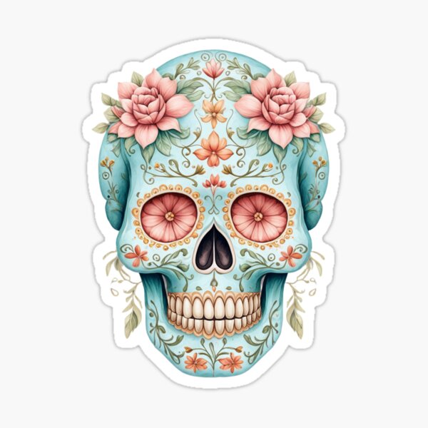 Item preview, Calavera de azúcar 4 designed and sold by LitRobot.