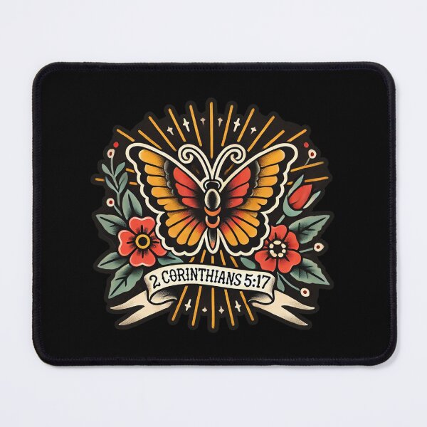 Item preview, 2 Corinthians 5:17 – New Creation Butterfly designed and sold by FollowTheLeader.