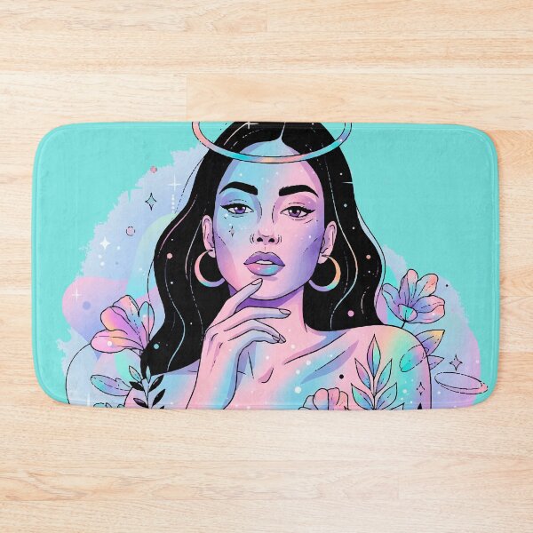 Item preview, Modern Feminine Art with Holographic Accents – Trendy Chic Illustration designed and sold by  Ojo de Lilith.
