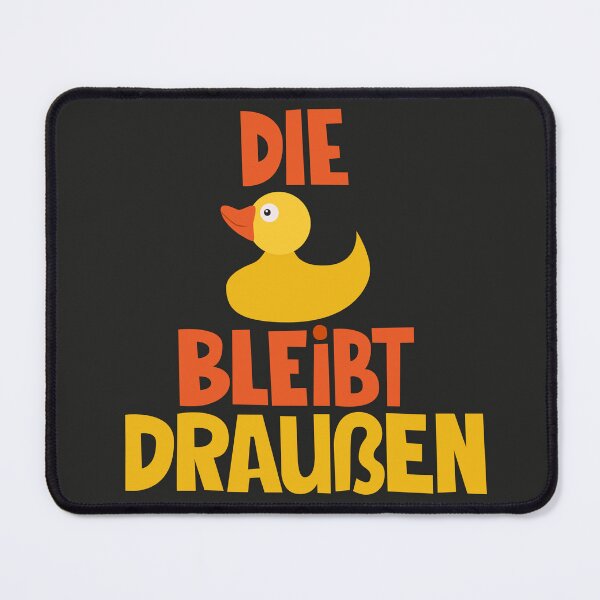 Item preview, The duck stays outside - Loriot - TV Kult designed and sold by Boogosh.