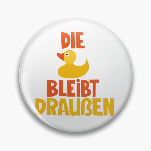Item preview, The duck stays outside - Loriot - TV Kult designed and sold by Boogosh.