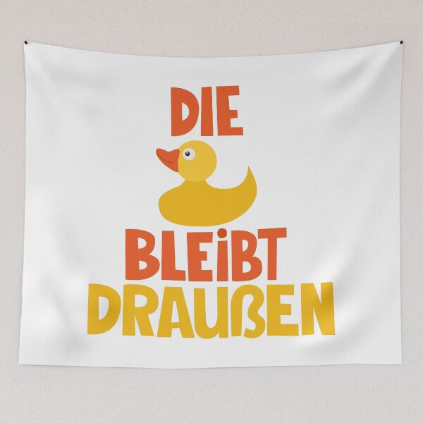 Item preview, The duck stays outside - Loriot - TV Kult designed and sold by Boogosh.